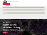 internationalhibiscussociety.org Webseite Vorschau