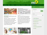 gruene-fraktion-halle.de Webseite Vorschau