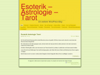 astrologie-esoterik.info Webseite Vorschau