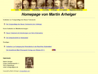 martin-arhelger.de Webseite Vorschau