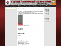 preitensteiner.at Webseite Vorschau