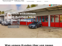 autohaus-haecki.ch Webseite Vorschau