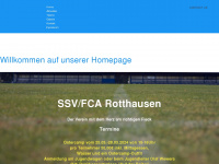 ssv-rotthausen.de Webseite Vorschau