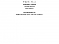 it-haehner.de Webseite Vorschau