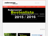 radarwarner-test.de Webseite Vorschau