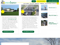 kcgreenenergy.com Webseite Vorschau