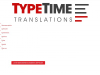 typetime.de Webseite Vorschau