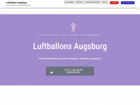 luftballons-augsburg.de Webseite Vorschau