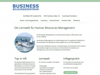 businessbildungszentrum.ch Webseite Vorschau
