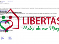 libertas-pflege.de Webseite Vorschau