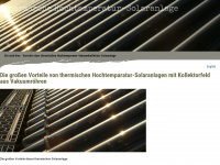 thermischesolaranlagen.de Webseite Vorschau