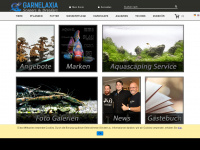 garnelaxia.at Webseite Vorschau