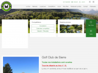 golfsierre.ch Webseite Vorschau