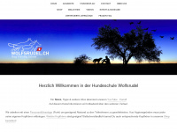 wolfsrudel.ch Webseite Vorschau