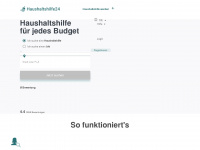 haushaltshilfe24.at Webseite Vorschau