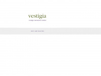 vestigia.ch Webseite Vorschau