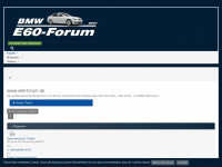 e60-forum.de Webseite Vorschau