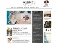 weddingaffairs.at Webseite Vorschau