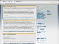 kulturblogberlin.wordpress.com Webseite Vorschau