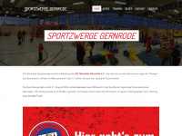 sportzwerge-gernrode.de Webseite Vorschau