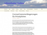 lilienthaler-online.de Webseite Vorschau