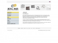 metallbearbeitung-maier.de Webseite Vorschau