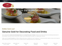gold-gourmet.com Webseite Vorschau
