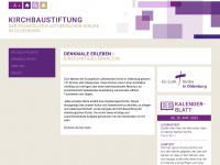 kirchbaustiftung-oldenburg.de Webseite Vorschau