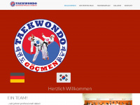goecmen-taekwondo.de Webseite Vorschau
