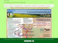 kulinarische-panoramawanderung.de Webseite Vorschau