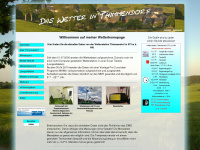 wetter-thimmendorf.de Webseite Vorschau