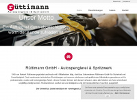 carrosserie-ruettimann.ch Webseite Vorschau