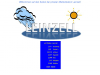 leinzell-wetter.de Webseite Vorschau