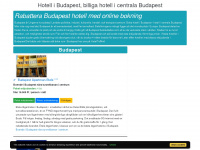 hotelibudapest.com Webseite Vorschau