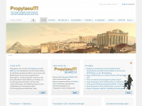 propylaeum.de Webseite Vorschau