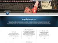 audioone.de Webseite Vorschau
