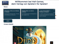 hallgames.de Webseite Vorschau