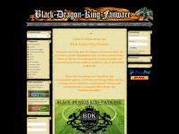 black-dragon-king-fanware.com Webseite Vorschau