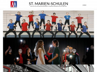 st-marien-schulen-regensburg.de Webseite Vorschau