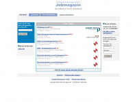 jobmagazin.de Webseite Vorschau