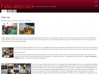 fablabtruck.nl Webseite Vorschau