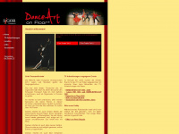 danceartonfloor.ch Webseite Vorschau