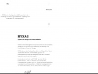 nyxas.com Webseite Vorschau