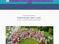 goettinnenkonferenz.at Webseite Vorschau