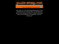 punk-shop.eu Webseite Vorschau