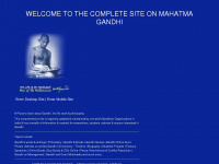 mkgandhi.org Webseite Vorschau