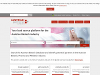 austrianbiotech.com Webseite Vorschau