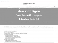 deckenplatten.org Webseite Vorschau