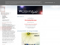 worshipnightmoringen.blogspot.com Webseite Vorschau
