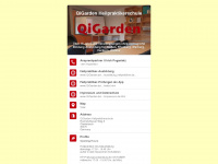 qigarden.tel Webseite Vorschau